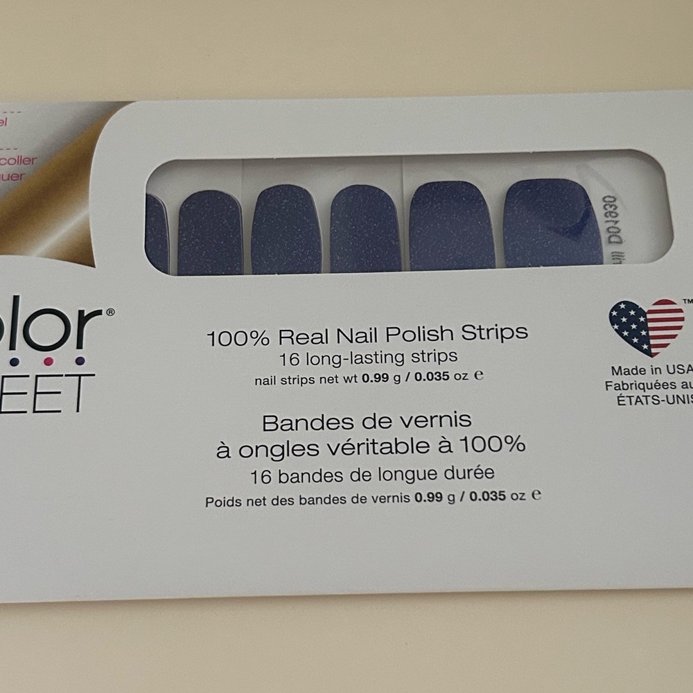 Color Street Juneau the Drill Nail Strips